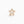 Load image into Gallery viewer, Gray Diamond Flower Labret