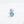 Load image into Gallery viewer, 0.1ct Blue Topaz Multi Prongs Piercing