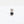 Load image into Gallery viewer, 2mm Black CZ Milgrain Bezel Labret