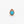 Load image into Gallery viewer, Turquoise Teardrop Labret