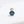 Load image into Gallery viewer, 0.5ct London Blue Topaz 6 Prongs Labret