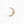 Load image into Gallery viewer, CZ Pave Crescent Ear Piercing