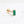 Load image into Gallery viewer, Baguette Green Onyx Simple Labret