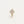 Load image into Gallery viewer, CZ Clover Small Huggie