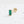 Load image into Gallery viewer, Baguette Green Onyx Simple Labret