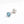 Load image into Gallery viewer, 0.1ct Blue Topaz Multi Prongs Piercing