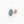 Load image into Gallery viewer, Turquoise Teardrop Labret