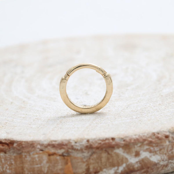 Genuine Diamond Pave Daith Clicker