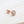 Load image into Gallery viewer, Gray Diamond Flower Ear Piercing