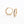 Load image into Gallery viewer, Cognac Diamond Oval Huggies