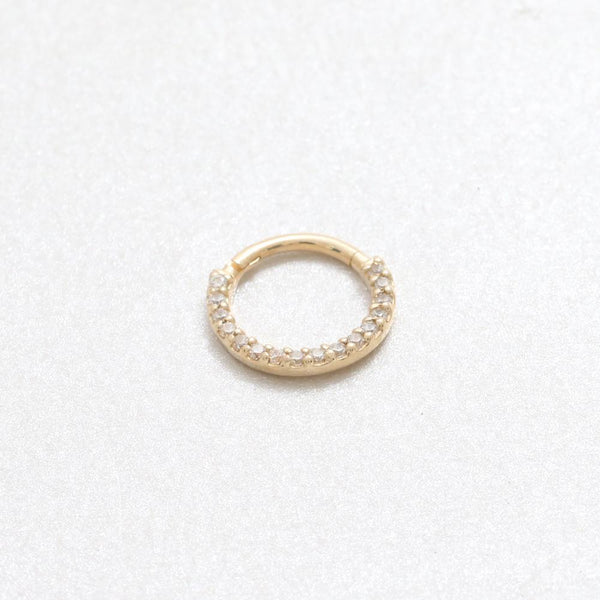 Genuine Diamond Pave Daith Clicker