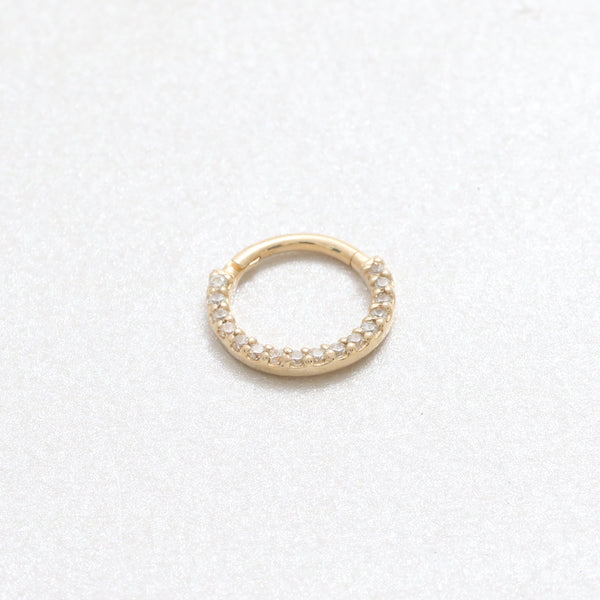 CZ Micro Pave Daith Clicker