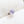 Load image into Gallery viewer, 4mm Lavender Sapphire Bezel Piercing