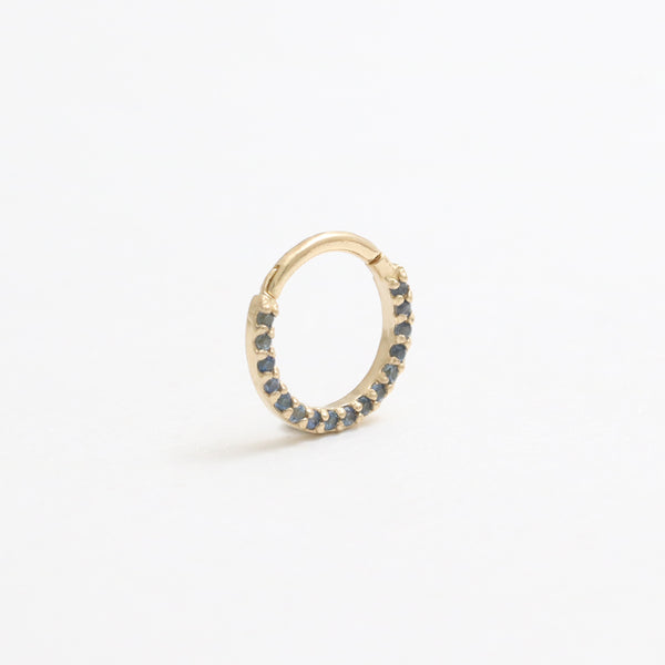 Blue Sapphire Pave Daith Clicker