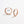 Load image into Gallery viewer, Cognac Diamond Zigzag Huggies