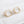 Load image into Gallery viewer, 4.5mm CZ Twisted Huggie Earrings