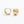 Load image into Gallery viewer, Chunky Double Line Huggie Earrings