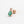 Load image into Gallery viewer, Teardrop Emerald Piercing