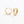 Load image into Gallery viewer, Medium Flat Huggie Earrings