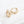 Load image into Gallery viewer, Croissant Huggie Earrings- Small