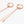 Load image into Gallery viewer, Double Long Chain Huggie Earrings