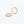 Load image into Gallery viewer, CZ Prongs Setting Huggie Earrings