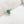 Load image into Gallery viewer, Baguette Green Onyx Prongs Labret