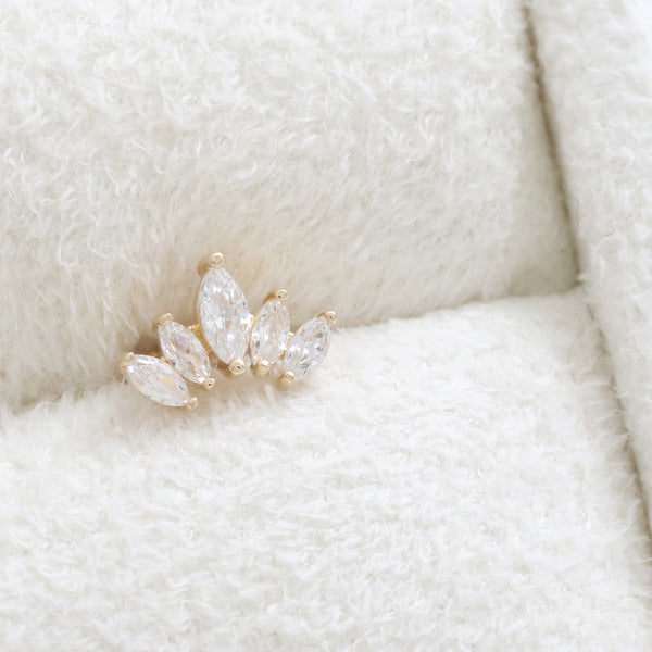 CZ Tiara Ear Piercing