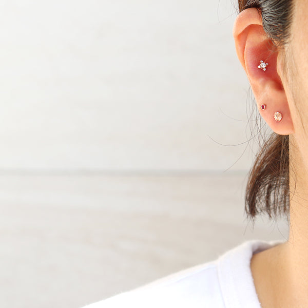 Twinkle Flower Ear Piercing