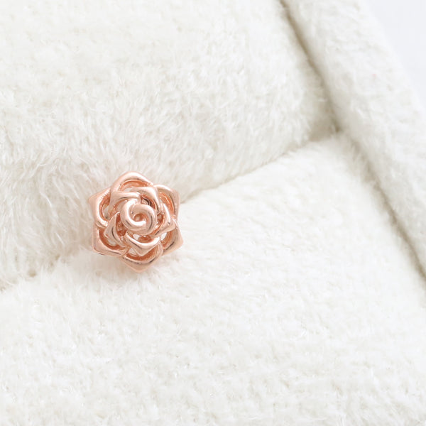 Small Rose Ear Piercing