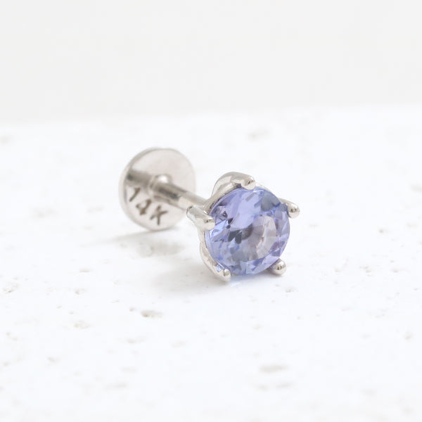 0.25ct Tanzanite 5 Prongs Labret