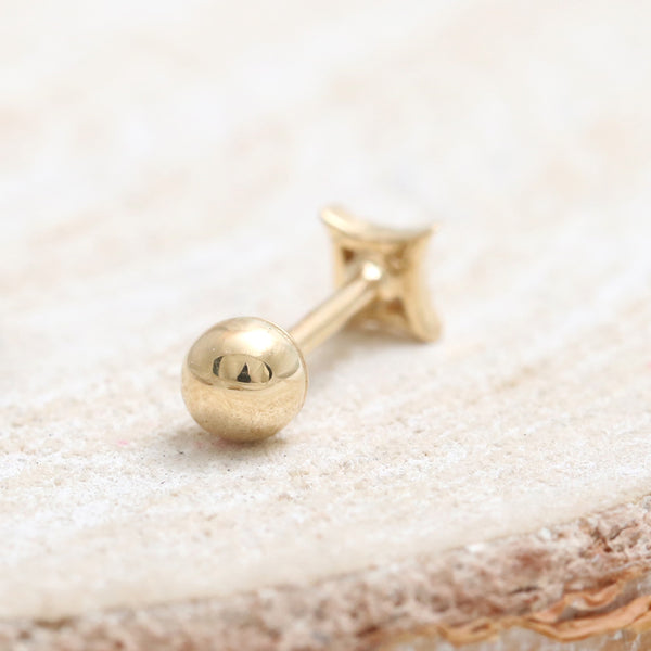 Cognac Diamond Rhombus Piercing