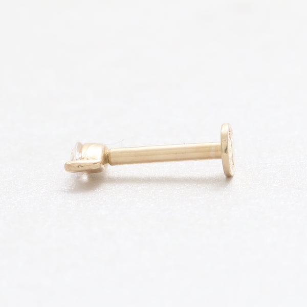 Marquis Diamond Prongs Labret