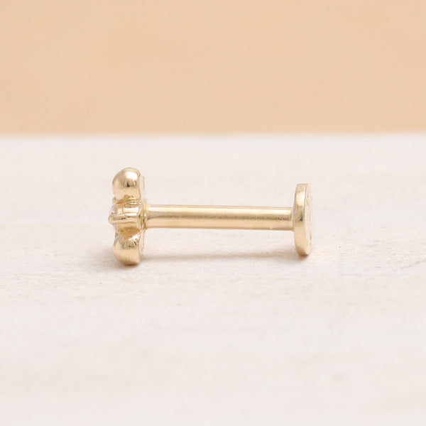 Genuine Diamond Triple Ball Labret