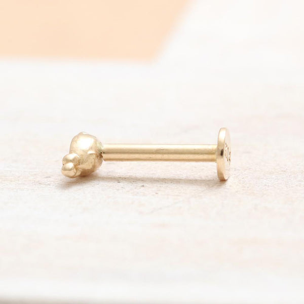 Diamond Ball & Boat Shaped Labret