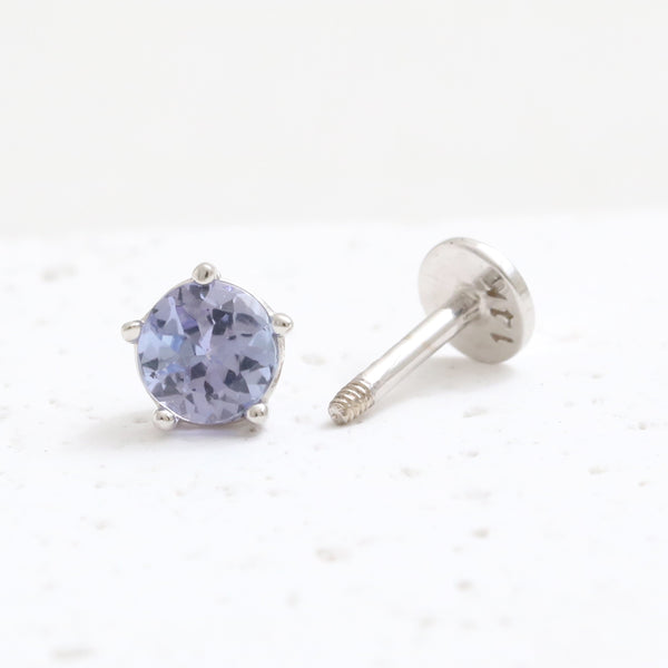 0.25ct Tanzanite 5 Prongs Labret