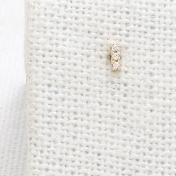 Genuine Diamond Short Stick Labret