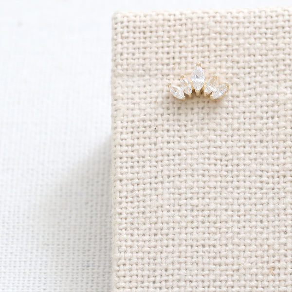 CZ Tiara Ear Piercing