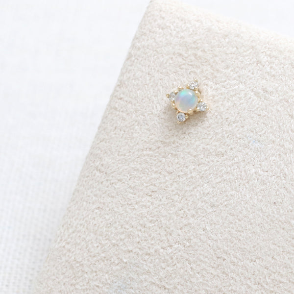 Opal Edgy Star Piercing