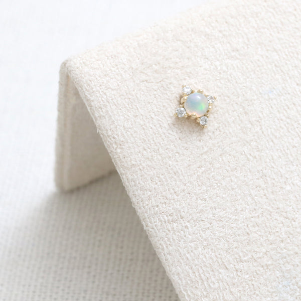 Opal Edgy Star Piercing