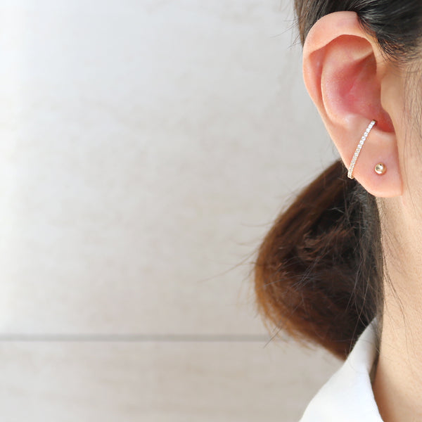 4mm Hemisphere Ear Piercing